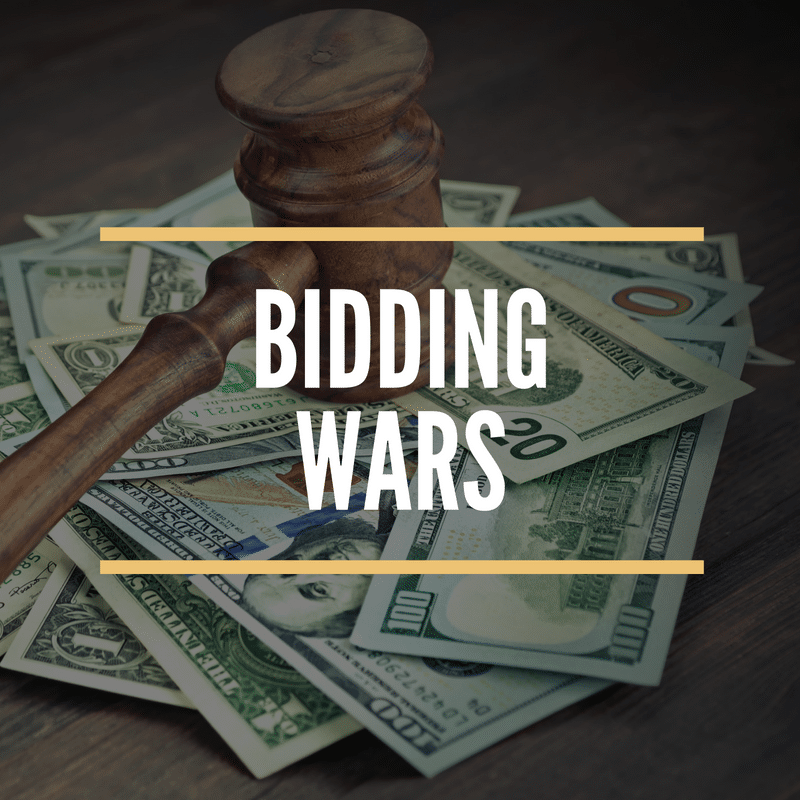 how too start bidding war on crypto exchange